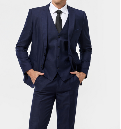 Three-piece suit Shelby Checkered