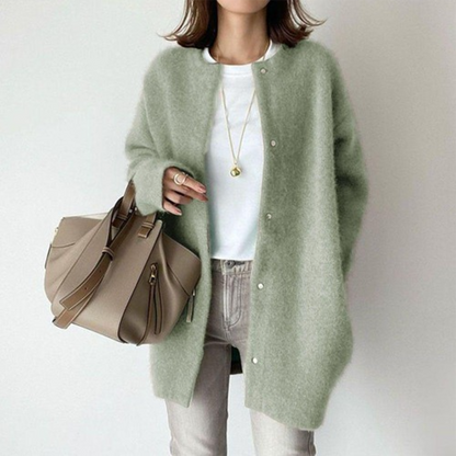 Amandine Refined Layering Cardigan – Elegant Versatile Knit for All Seasons