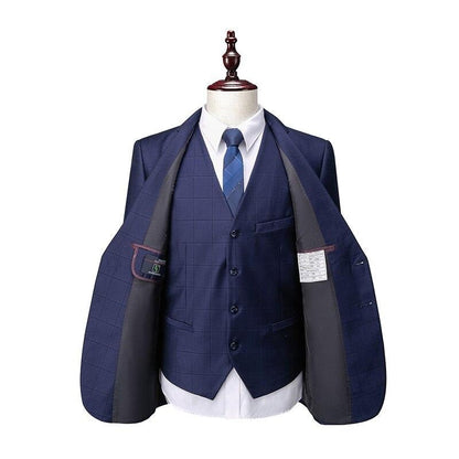 Three-piece suit Shelby Checkered