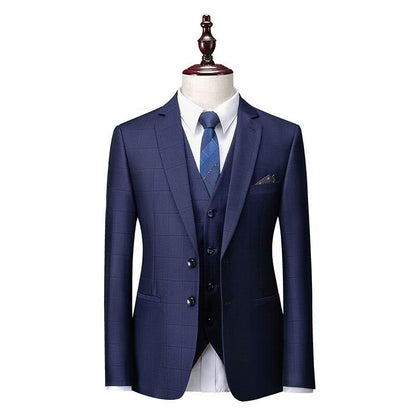 Three-piece suit Shelby Checkered