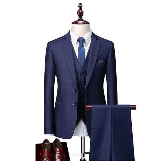 Three-piece suit Shelby Checkered