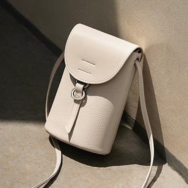 Luxury Genuine Leather Mini Crossbody Phone Bag – Compact Elegance