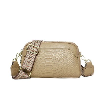 Amara Refined Leather Shoulder Bag – Elegant Adjustable Premium Leather Carryall