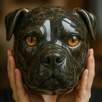 Mystical™ | Elegant Dog Head Decor
