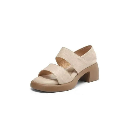 Soft Leather Roman Style Sandals