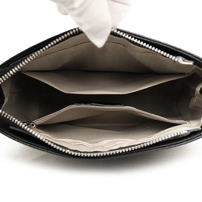 Matilda Refined Leather Shoulder Bag with Adjustable Strap