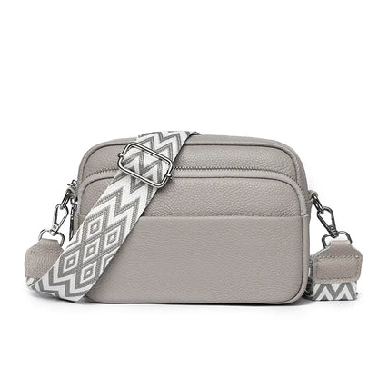Talia Premium Leather Shoulder Bag: Elegant, Practical, Organised with Adjustable Strap