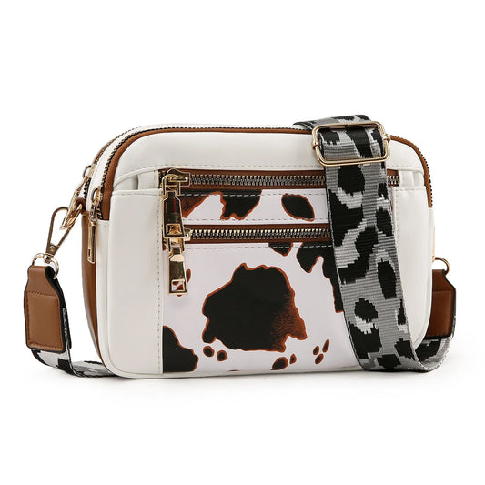 Ayla Refined Leather Shoulder Bag with Adjustable Strap