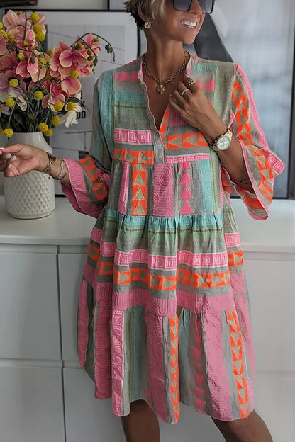 Elena™ | Elegant Midi Spring Dress (Almost Sold Out)