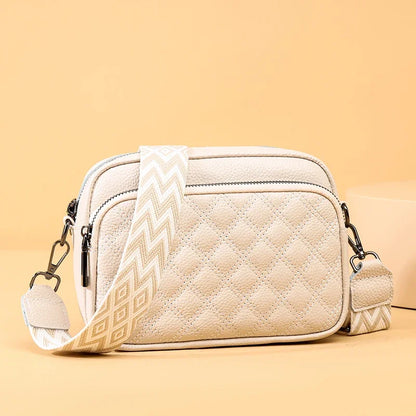 Josie Refined Leather Shoulder Bag – Elegant Adjustable Carry
