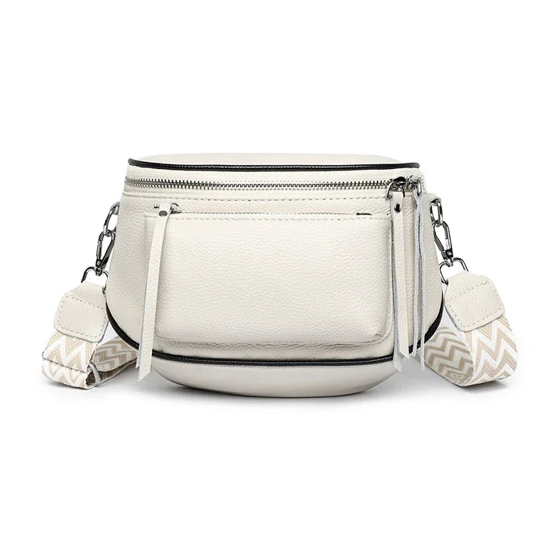 Elsie Refined Leather Shoulder Bag – Elegant Adjustable Multi‑Colour Design