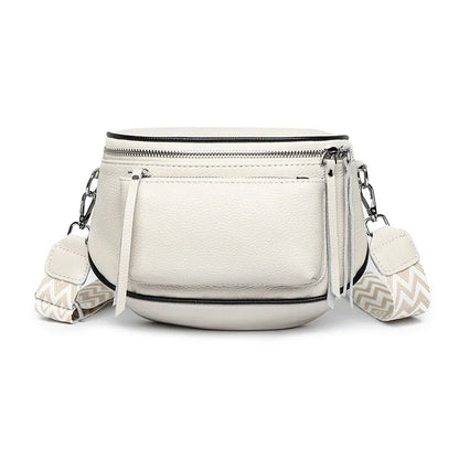 Elsie Refined Leather Shoulder Bag – Elegant Adjustable Multi‑Colour Design
