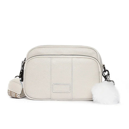 Maeve Refined Leather Shoulder Bag