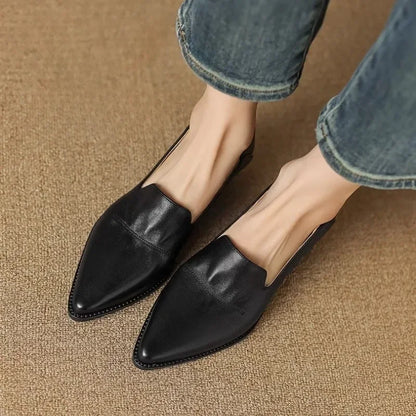 Pointed Toe Retro Shoes