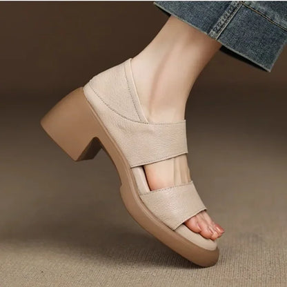 Soft Leather Roman Style Sandals