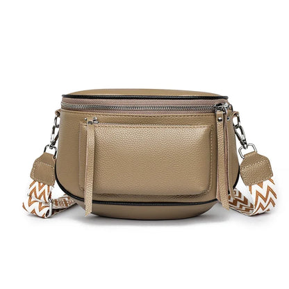 Elsie Refined Leather Shoulder Bag – Elegant Adjustable Multi‑Colour Design