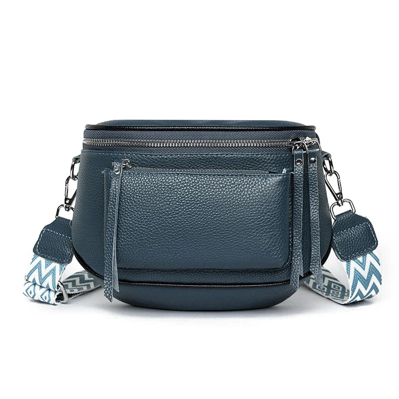 Elsie Refined Leather Shoulder Bag – Elegant Adjustable Multi‑Colour Design