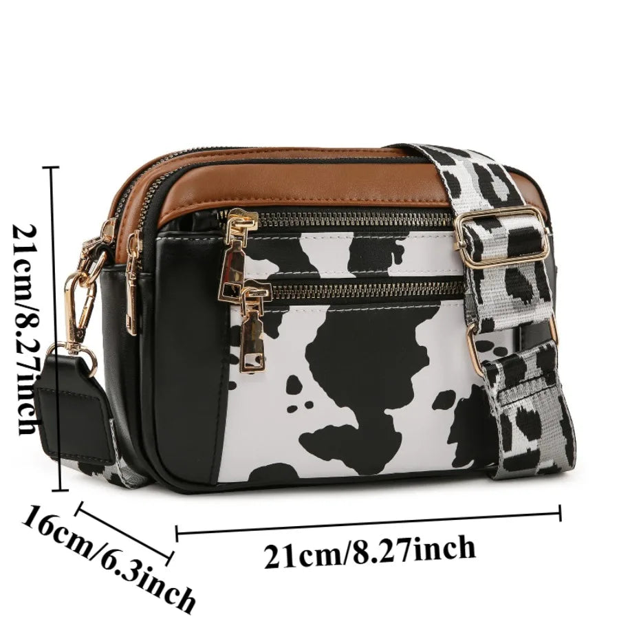Ayla Refined Leather Shoulder Bag with Adjustable Strap