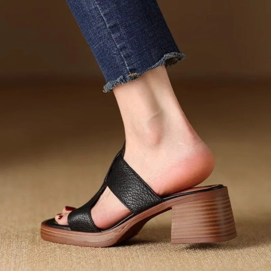 Vintage Tuckle Strap Shoes