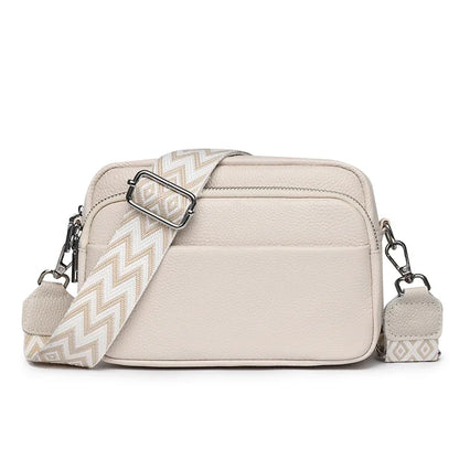 Talia Premium Leather Shoulder Bag: Elegant, Practical, Organised with Adjustable Strap