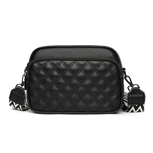Josie Refined Leather Shoulder Bag – Elegant Adjustable Carry