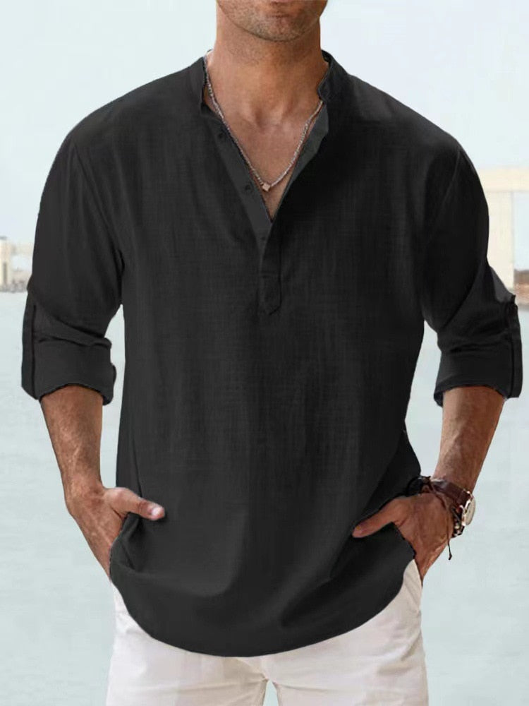 Jesper™ | Airy & Timeless – The Linen Shirt You'll Always Want to Wear