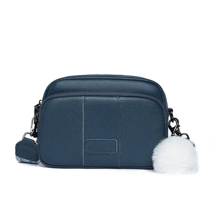 Maeve Refined Leather Shoulder Bag