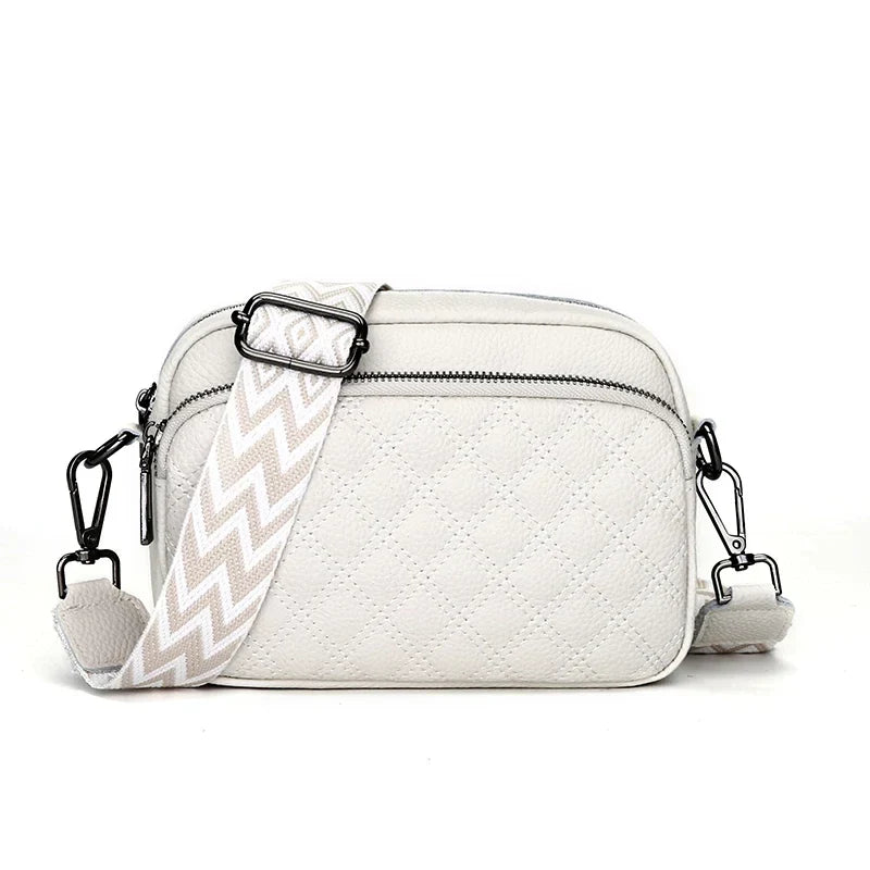 Belle Refined Leather Shoulder Bag – Premium Adjustable Design