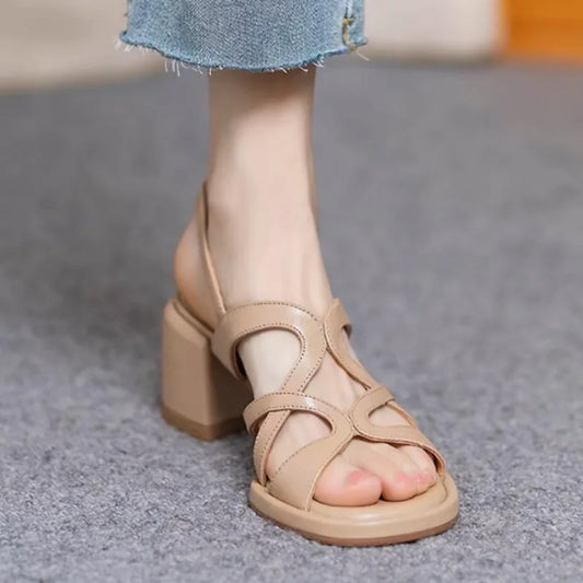 Narrow Band Dress Sandals