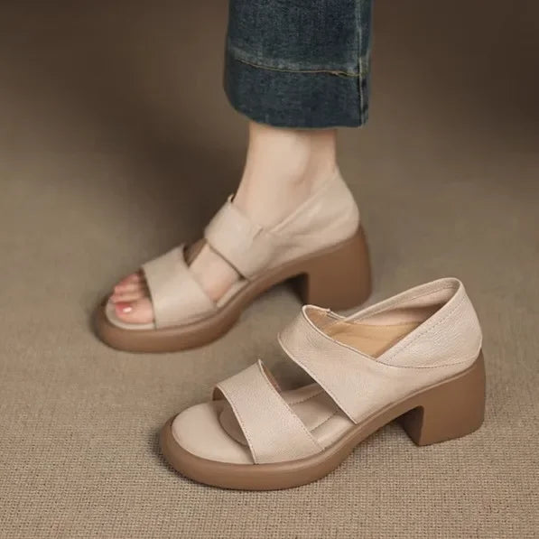 Soft Leather Roman Style Sandals