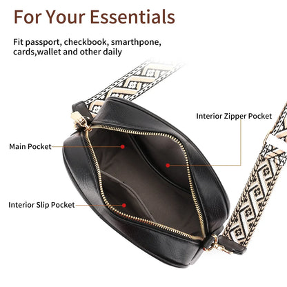 Brooke Premium Leather Adjustable Shoulder Bag for Women
