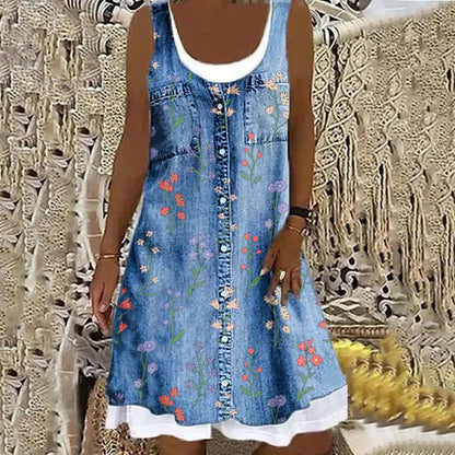 Lynor™ | Soft & Elegant Denim Dress