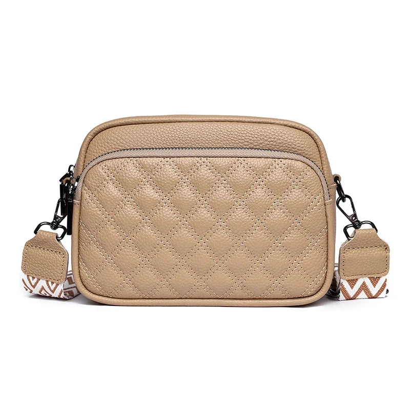 Josie Refined Leather Shoulder Bag – Elegant Adjustable Carry