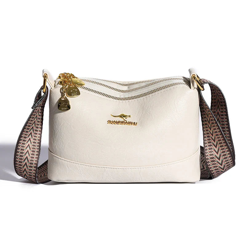 Addison Refined Leather Shoulder Bag – Elegant Soft Leather Carryall
