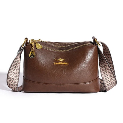 Addison Refined Leather Shoulder Bag – Elegant Soft Leather Carryall