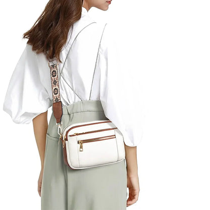 Edith Refined Leather Shoulder Bag – Soft Premium Leather, Adjustable Strap