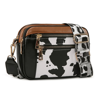 Ayla Refined Leather Shoulder Bag with Adjustable Strap