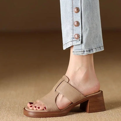 Vintage Tuckle Strap Shoes