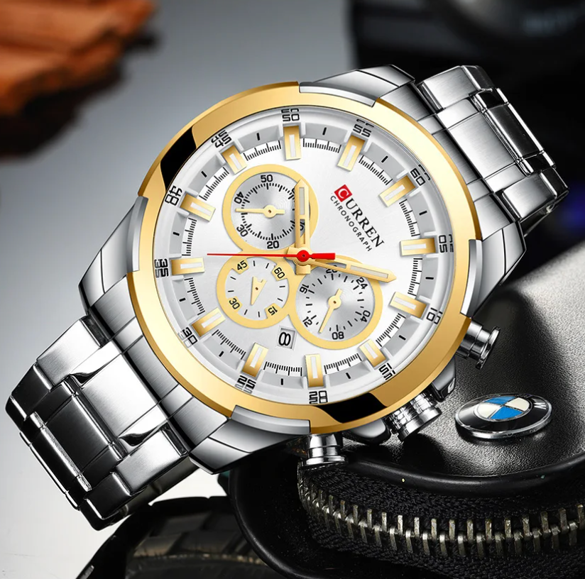 Steel Quartz Vanguard I Newport Reserve x Curren