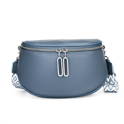 Indie Refined Leather Shoulder Bag – Premium Soft Leather Adjustable Strap