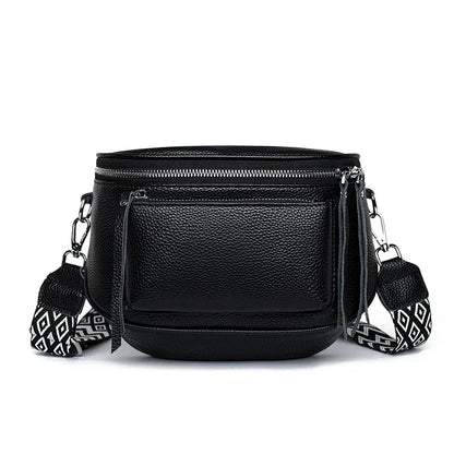 Elsie Refined Leather Shoulder Bag – Elegant Adjustable Multi‑Colour Design