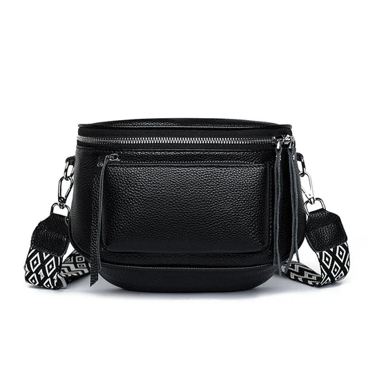 Elsie Refined Leather Shoulder Bag – Elegant Adjustable Multi‑Colour Design