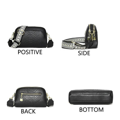 Amara Refined Leather Shoulder Bag – Elegant Adjustable Premium Leather Carryall