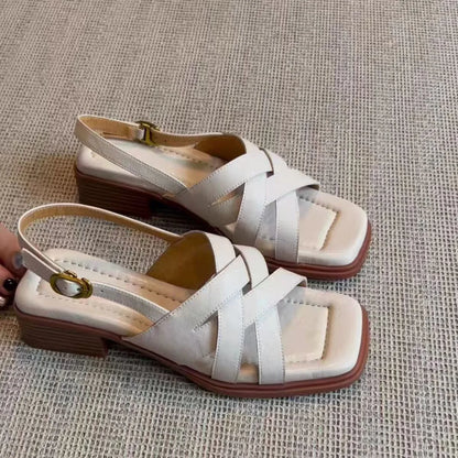 Braided Roman Sandals