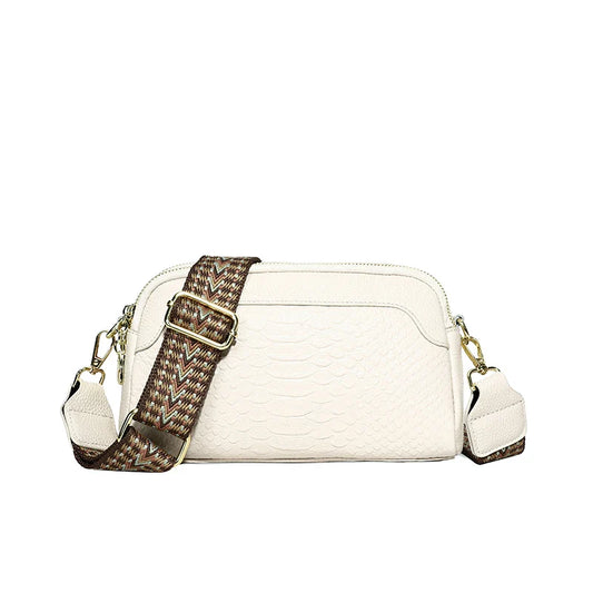 Amara Refined Leather Shoulder Bag – Elegant Adjustable Premium Leather Carryall