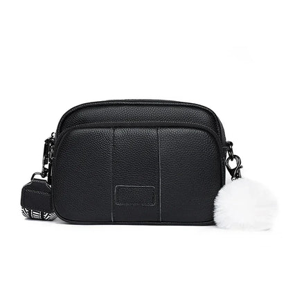 Maeve Refined Leather Shoulder Bag