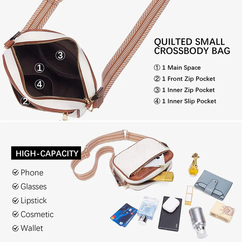 Ariana Premium Refined Leather Adjustable Shoulder Bag – Elegant Everyday Carry