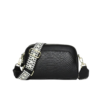 Amara Refined Leather Shoulder Bag – Elegant Adjustable Premium Leather Carryall