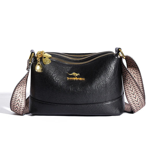 Addison Refined Leather Shoulder Bag – Elegant Soft Leather Carryall
