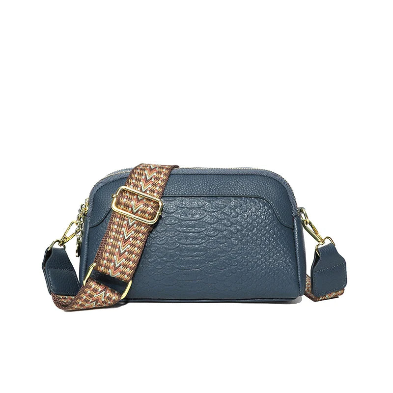Amara Refined Leather Shoulder Bag – Elegant Adjustable Premium Leather Carryall